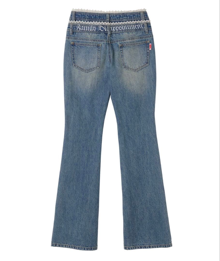 パンツ SCULPTOR Double Waist Boots Cut Denim L