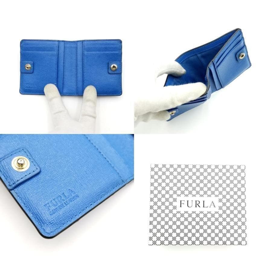 超美品 フルラ FURLA 財布 二つ折り バビロン 11-25112204