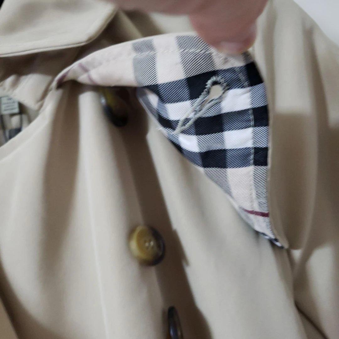 BURBERRYLONDONベージュ スプリング トレンチコートイギリス製値下げ