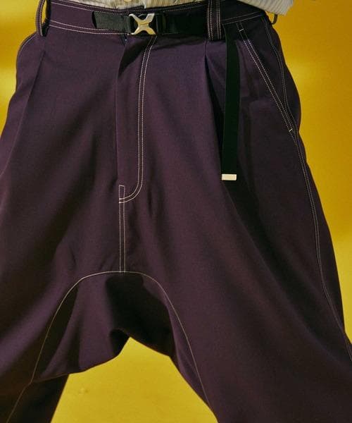 Xバックルクライミングサルエルパンツ【MAISON SPECIAL】