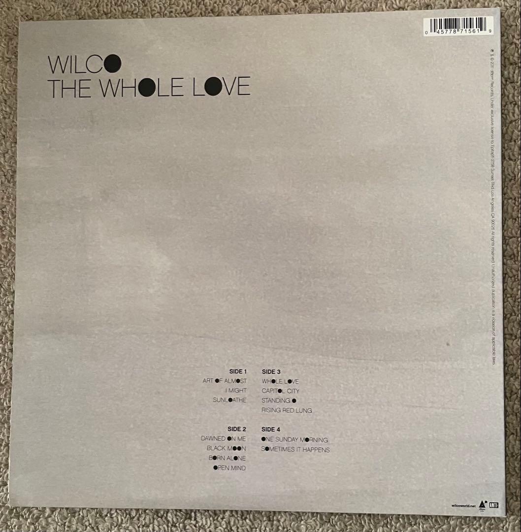 WILCO THE WHOLE LOVE 2枚組レコード CD付き