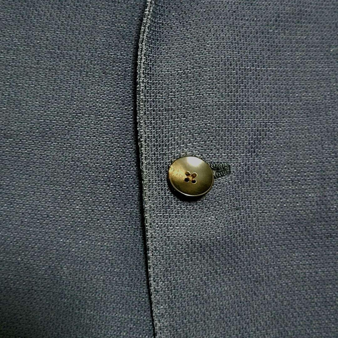 ★極美品 LARDINI 春夏 麻 リネン ネイビー テーラードジャケット 高級