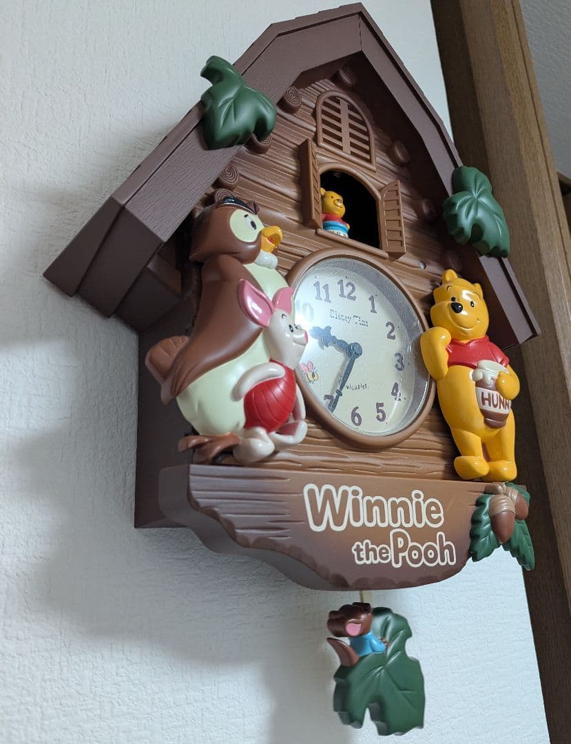 年度末Sale SEIKO Disney Time くまのプーさん からく時計