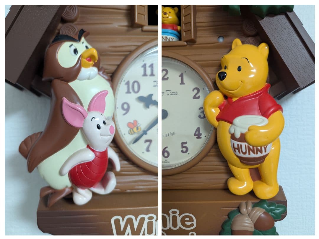 年度末Sale SEIKO Disney Time くまのプーさん からく時計