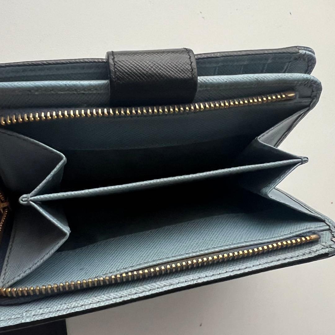 181 美品 PRADA プラダ 2つ折り財布