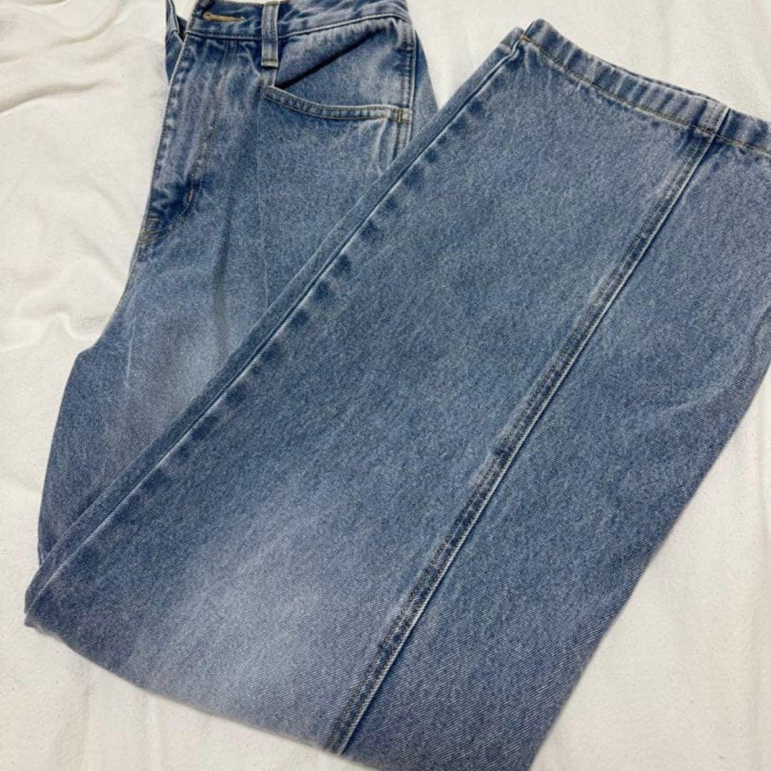 fray.id ハイウエストワイドデニムパンツ