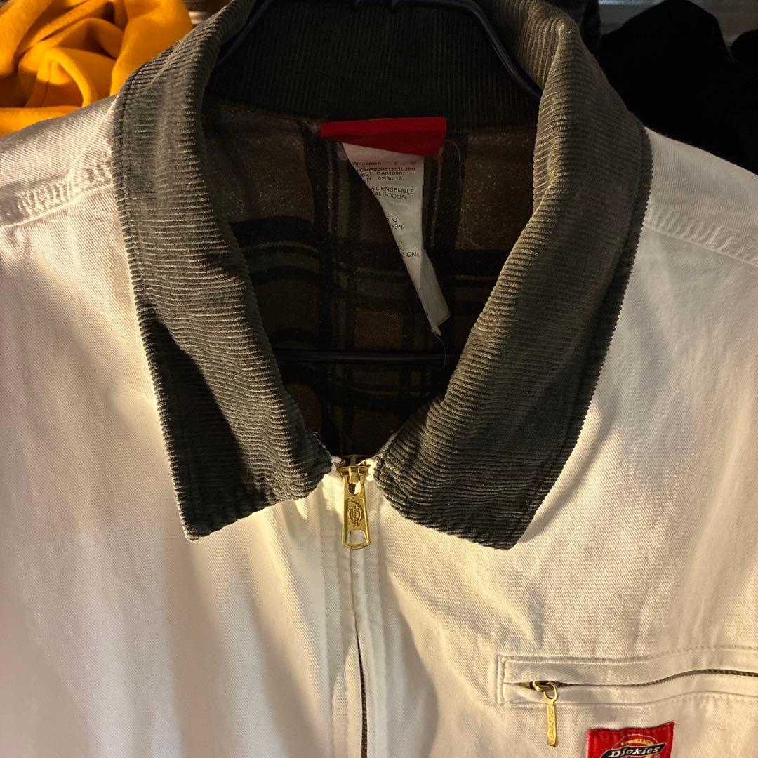 Dickies ワークジャケット　襟コーデュロイ