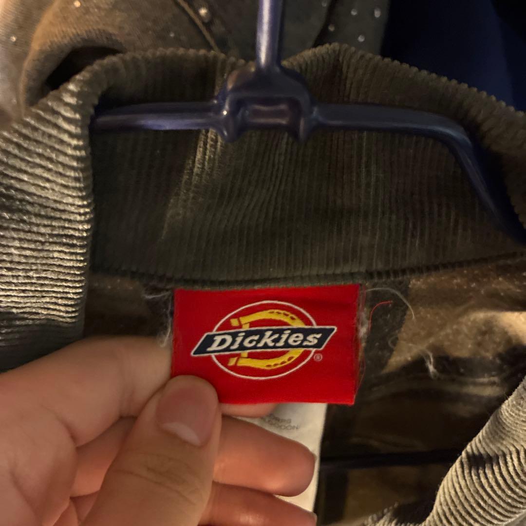 Dickies ワークジャケット　襟コーデュロイ