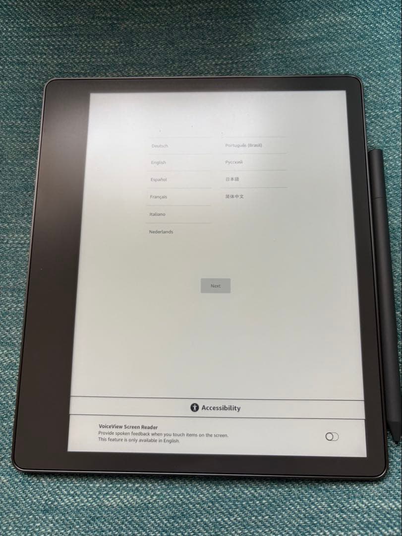 Kindle Scribe 16GBスタンダードペン付き　カバー付き