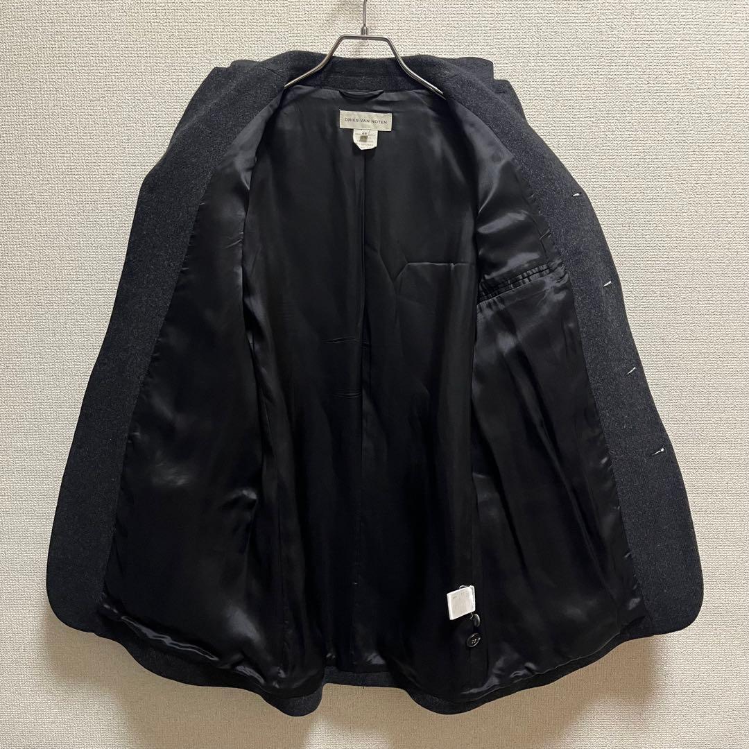 DRIES VAN NOTEN ライカ期 4B カシミヤ混 テーラード 46