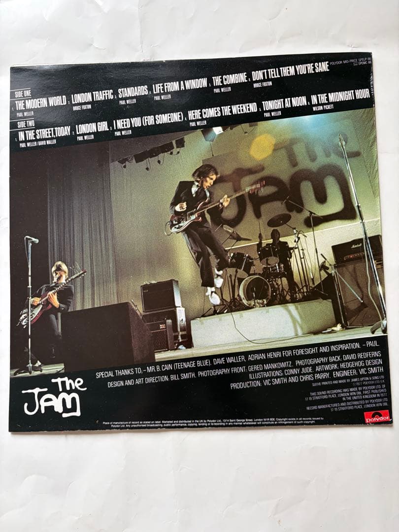THE JAM This Is The Modern World LP UK盤