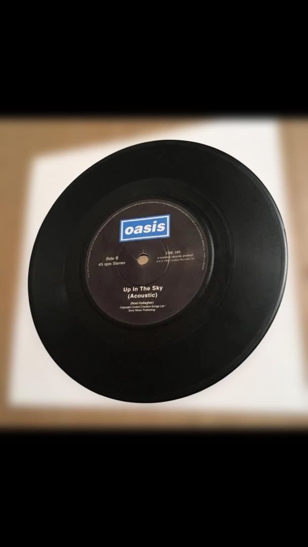 【超貴重】Oasis 『Live Forever』7inch レコード
