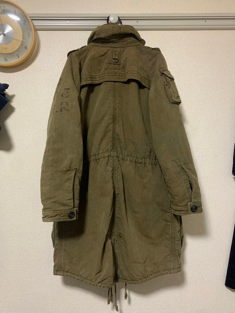 “Share spirit” double zip mods coat