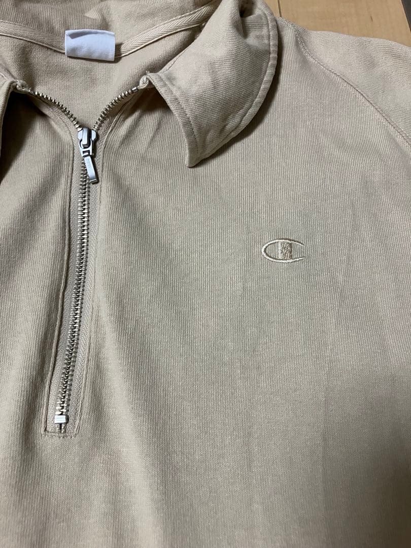 FRAMe WORK チャンピオン 別注JERSEY HALF ZIP TEE
