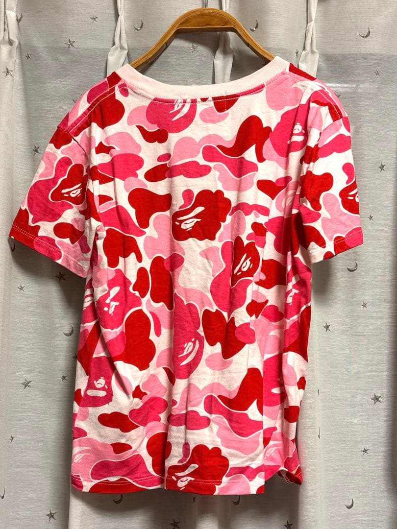 トップス A BATHING APE ABC CAMO COLLEGE MINI TEE
