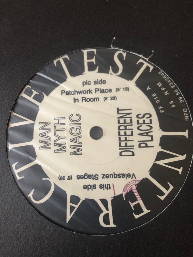 洋楽 Man Myth Magic/different place/italo 12