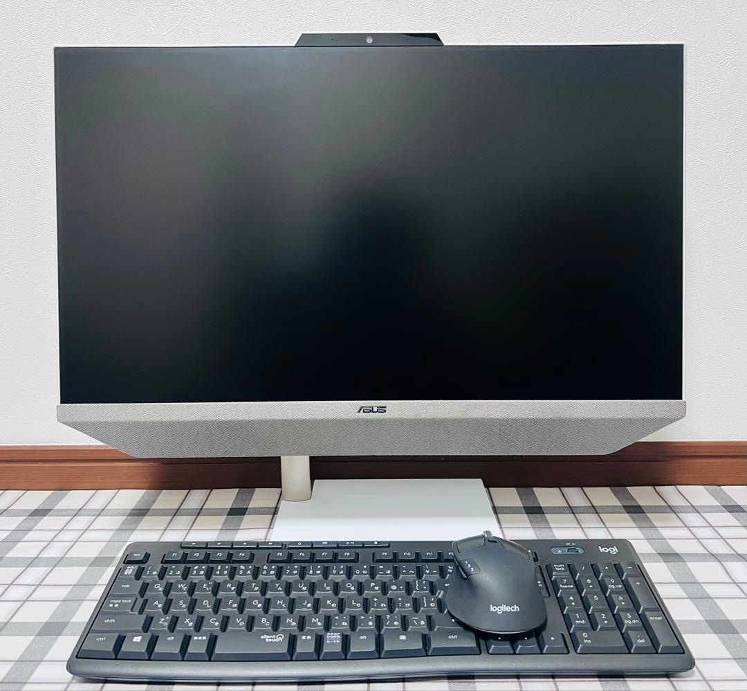 液晶一体型パソコンASUS OFFICE/SSD/HDD/￼メモリ16GB￼