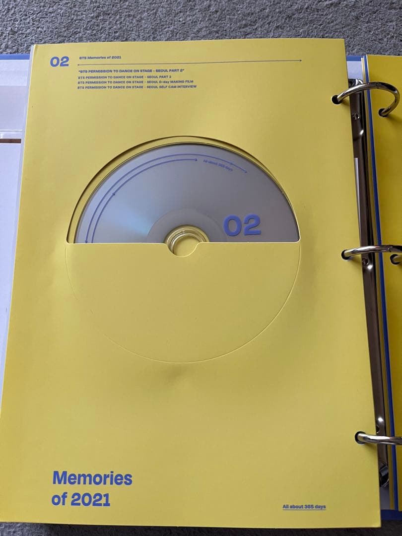 Memories of 2021 DVD アルバム