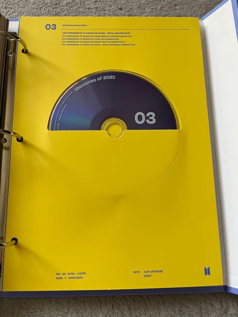Memories of 2021 DVD アルバム