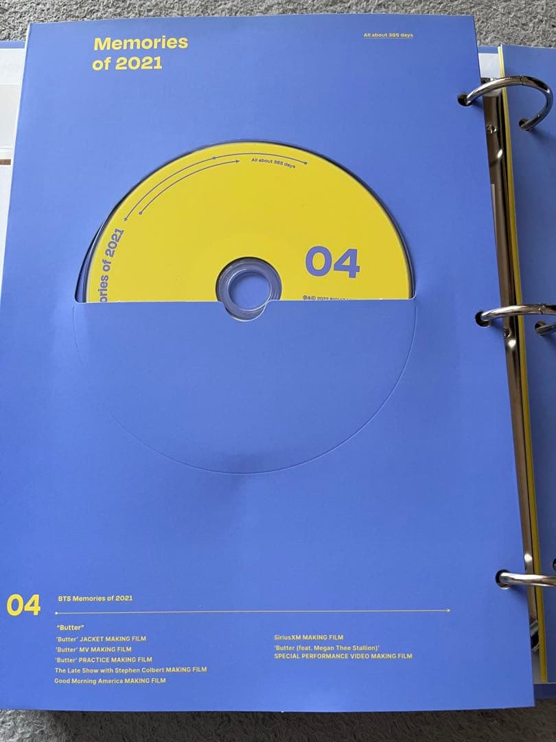 Memories of 2021 DVD アルバム