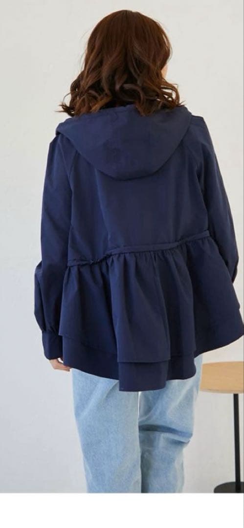 完売品　Myu パール 付き ２段フリルジャケット