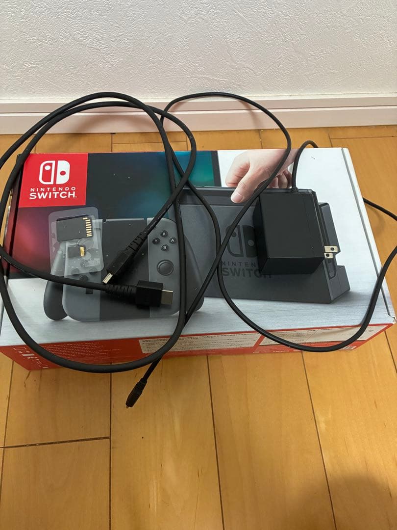 【訳あり】Nintendo Switch 本体 ブラック おまけ付き