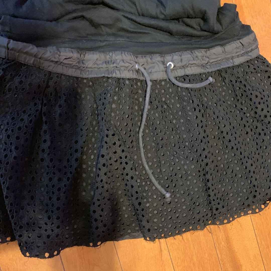 sacai カットソーワンピ