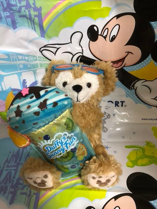 サニーファン  ダッフィー &シェリーメイ  パスケースセット