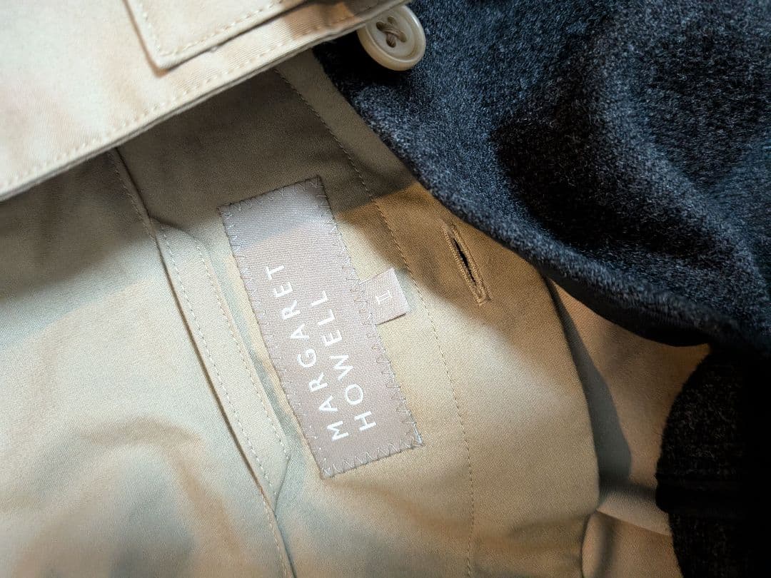 20aw マーガレットハウエル　ベルト付き トレンチコート