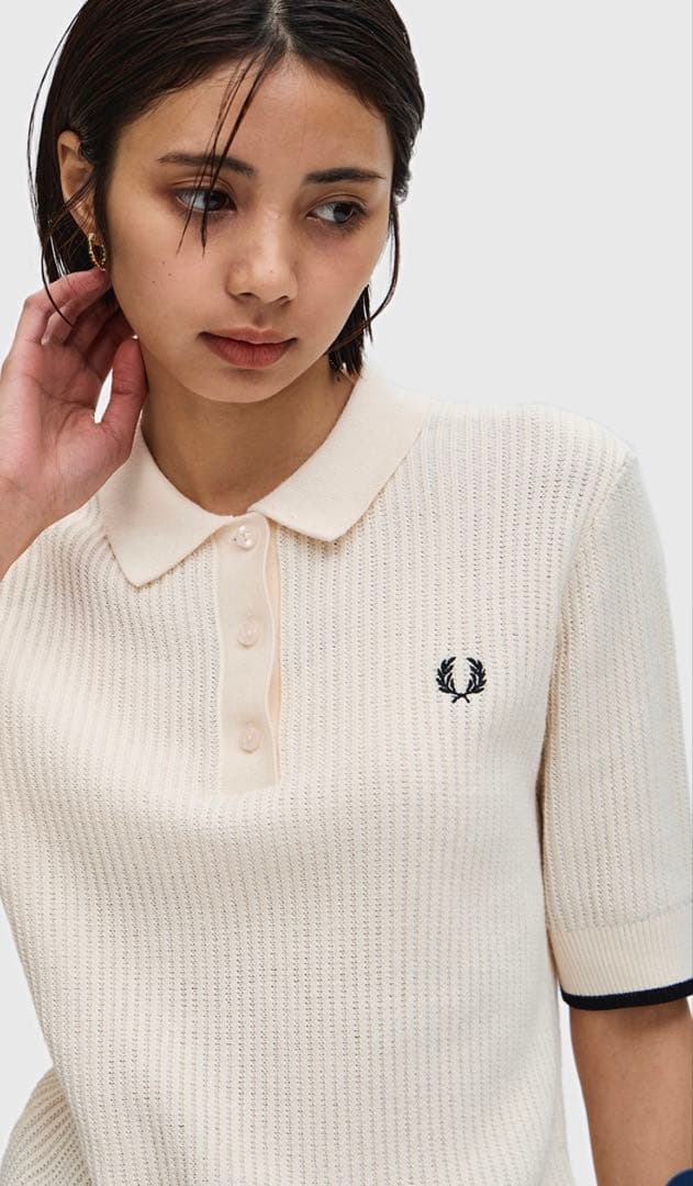 ⭐︎お値下げ中【新品未使用タグ付き】FRED PERRY ニットポロシャツ