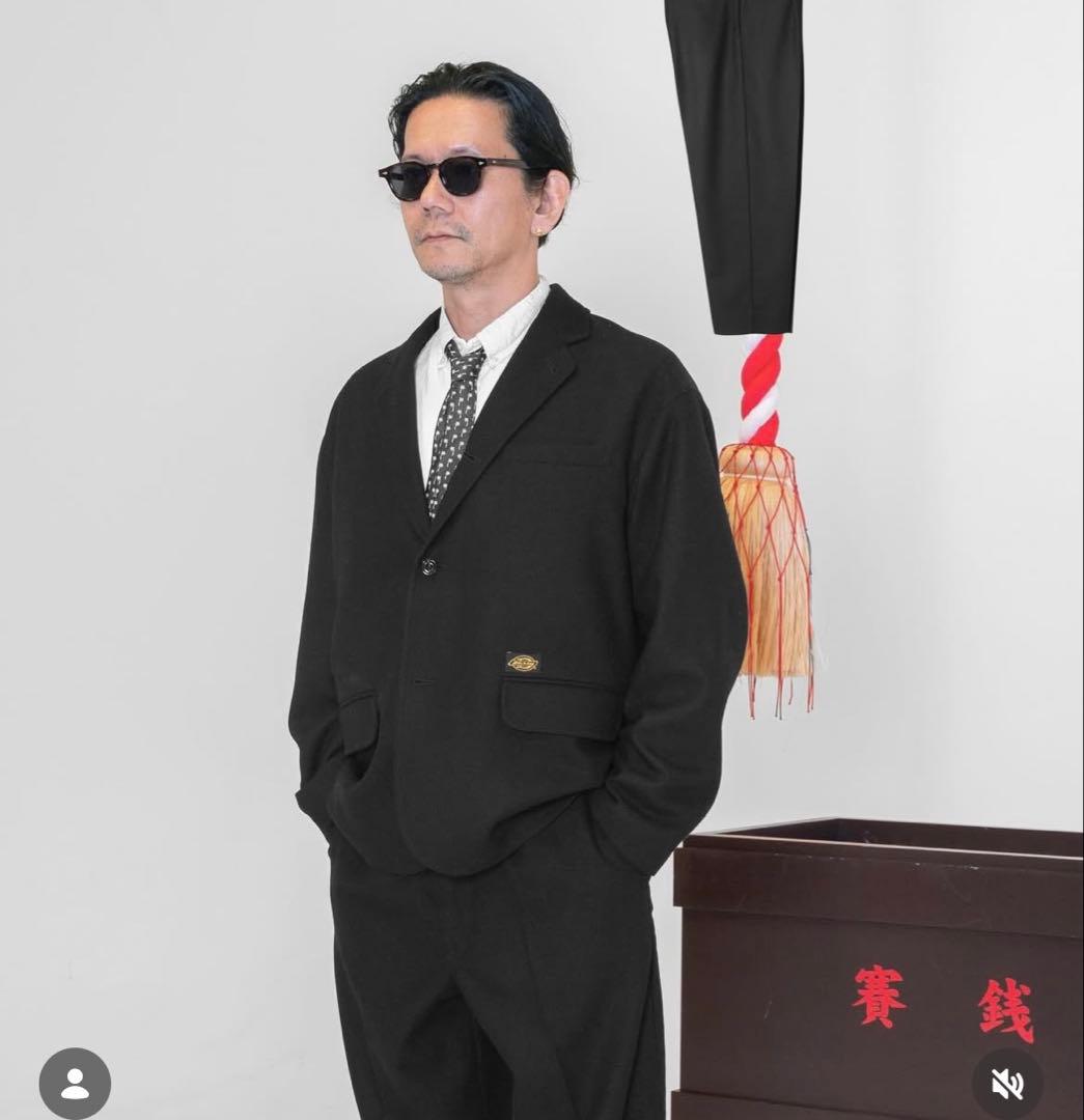 BEAMS Dickies TRIPSTER SUIT 25FW ブラック S