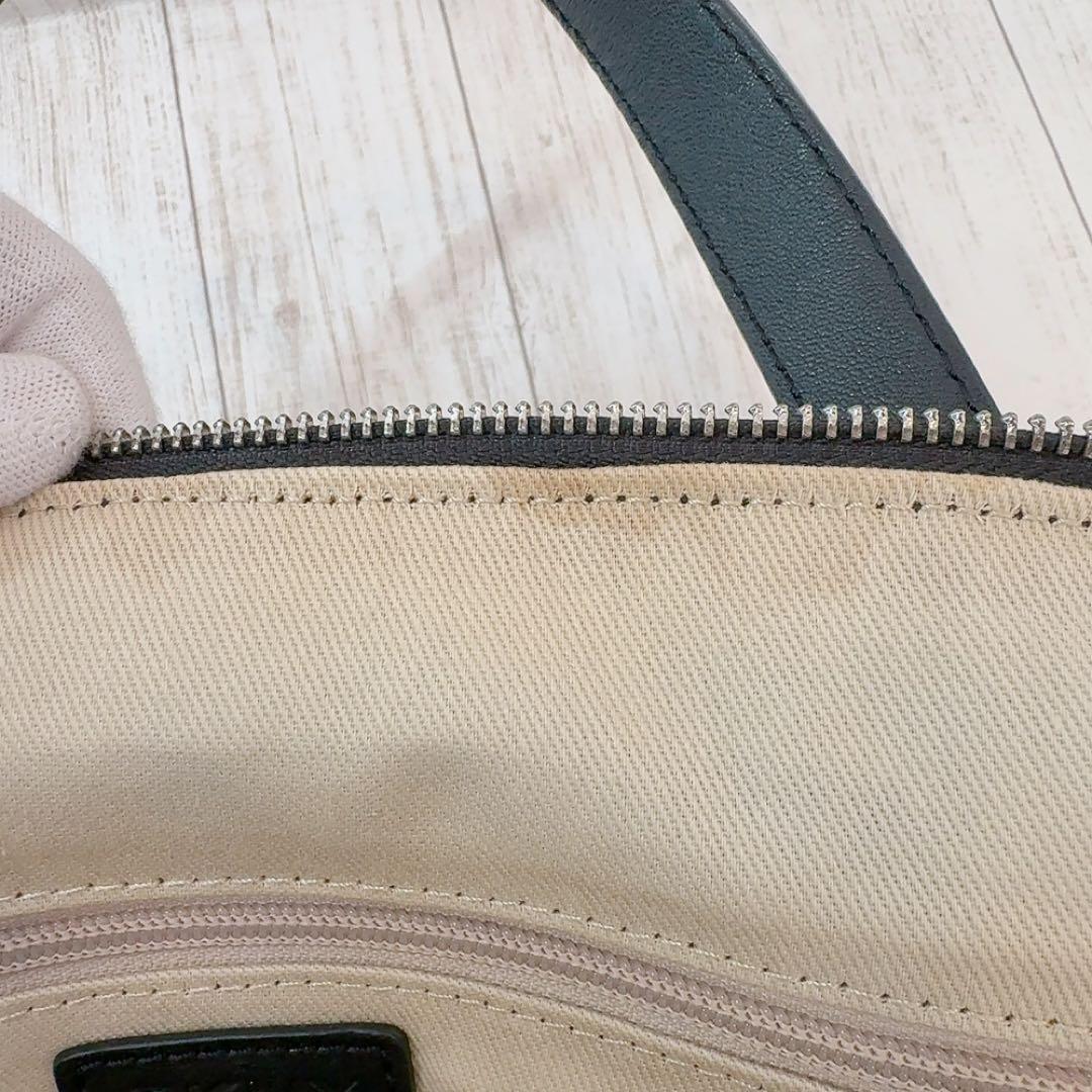 ⭐️SALE⭐ ダナキャラン DKNY ボストンバッグ　レザー　大容量　黒　way