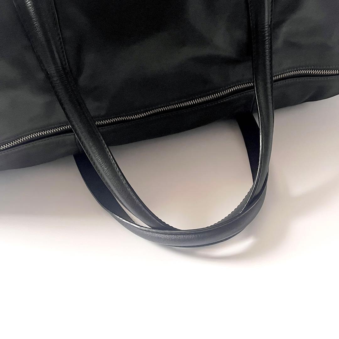 ⭐️SALE⭐ ダナキャラン DKNY ボストンバッグ　レザー　大容量　黒　way