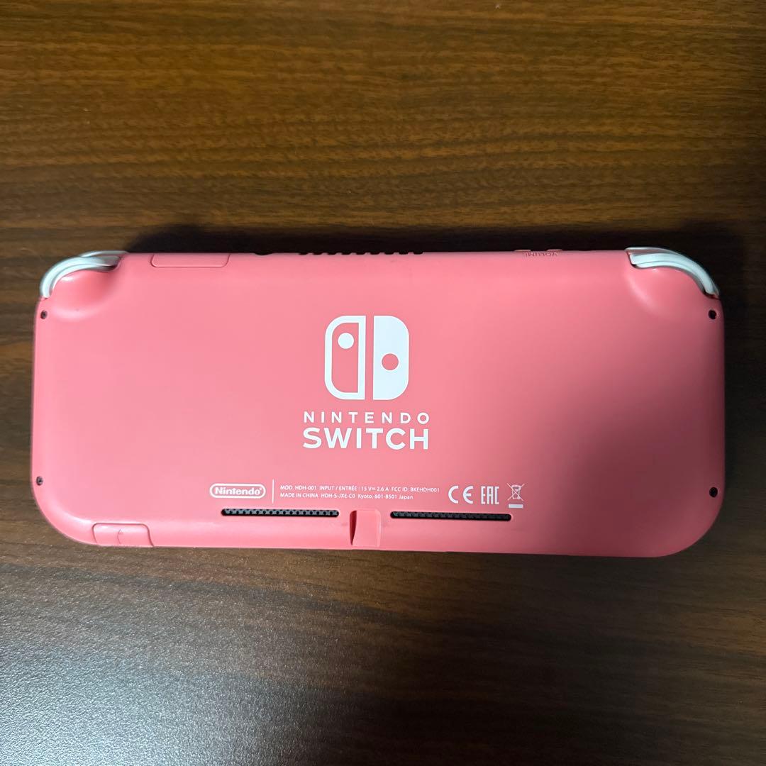 【動作確認済み】Nintendo Switch Lite コーラル