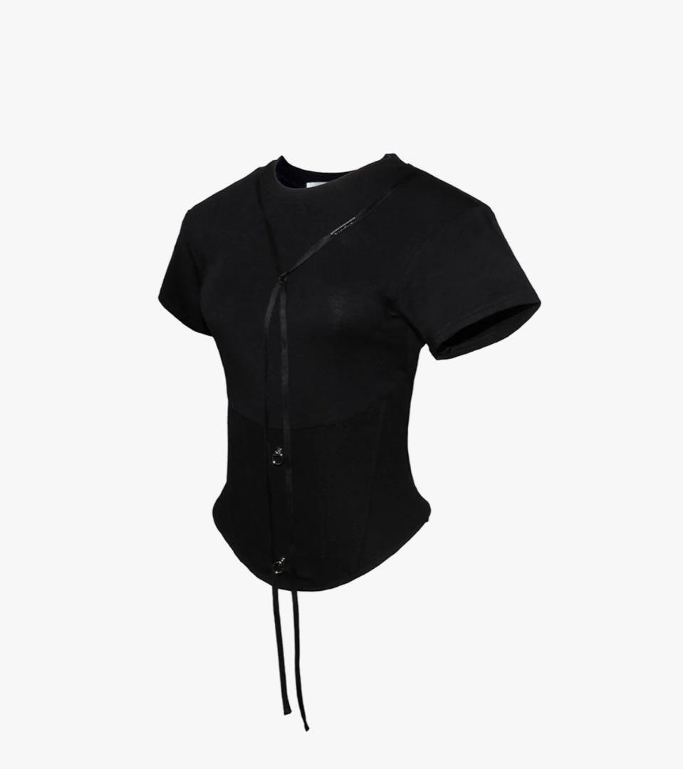 トップス theredthread catline corset tops