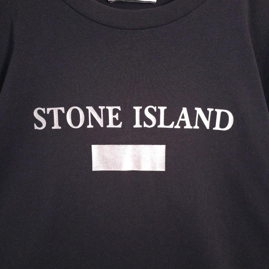 ストーンアイランド★センターロゴ コンパス バックプリント 半袖 Tシャツ XL
