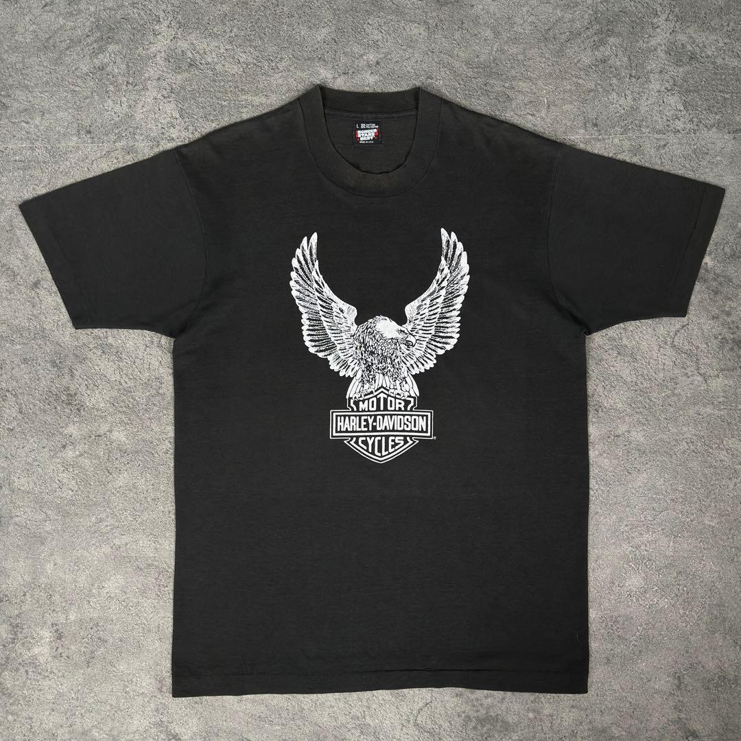 Harley-Davidson 80s 90s イーグル Tシャツ ハーレー 鷲