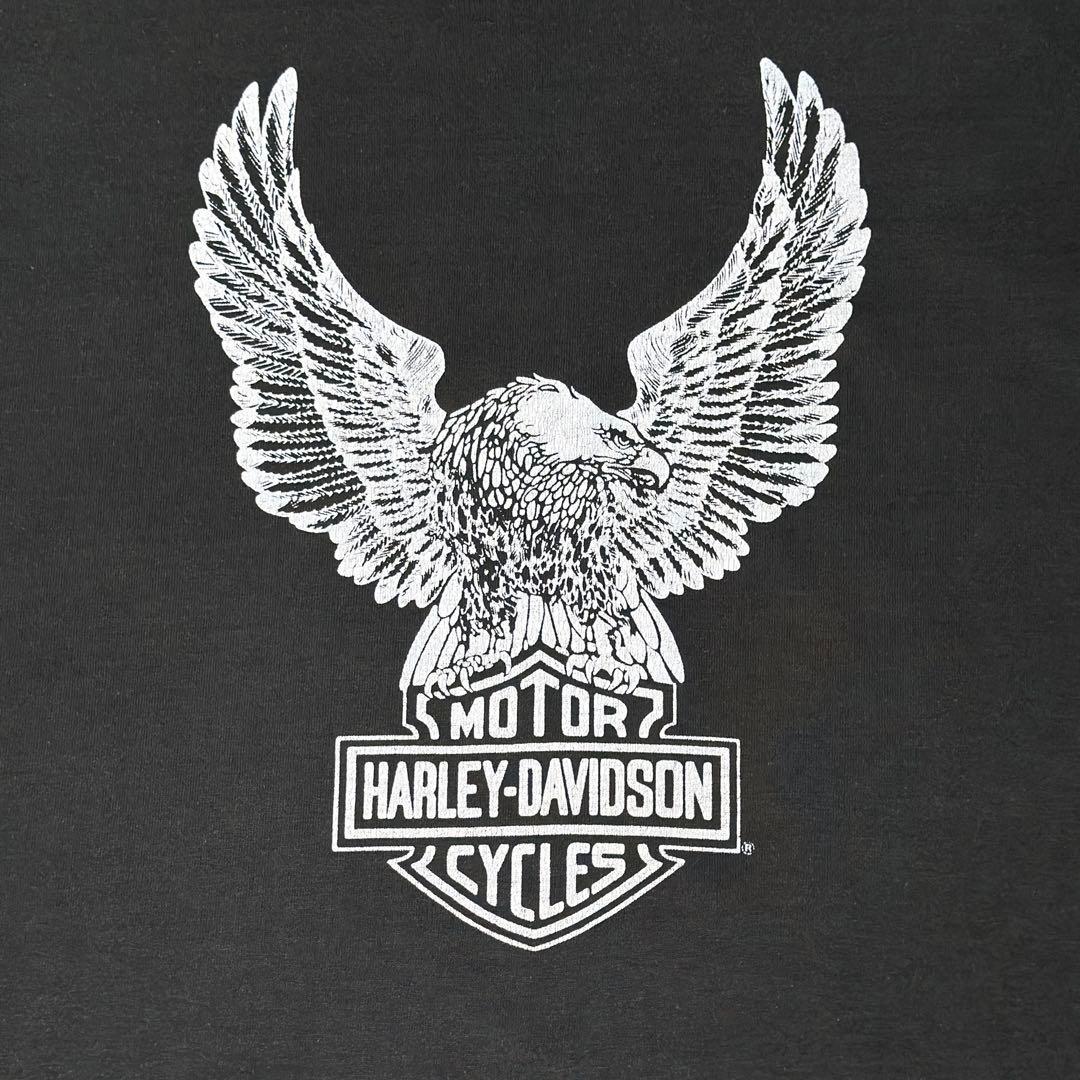Harley-Davidson 80s 90s イーグル Tシャツ ハーレー 鷲