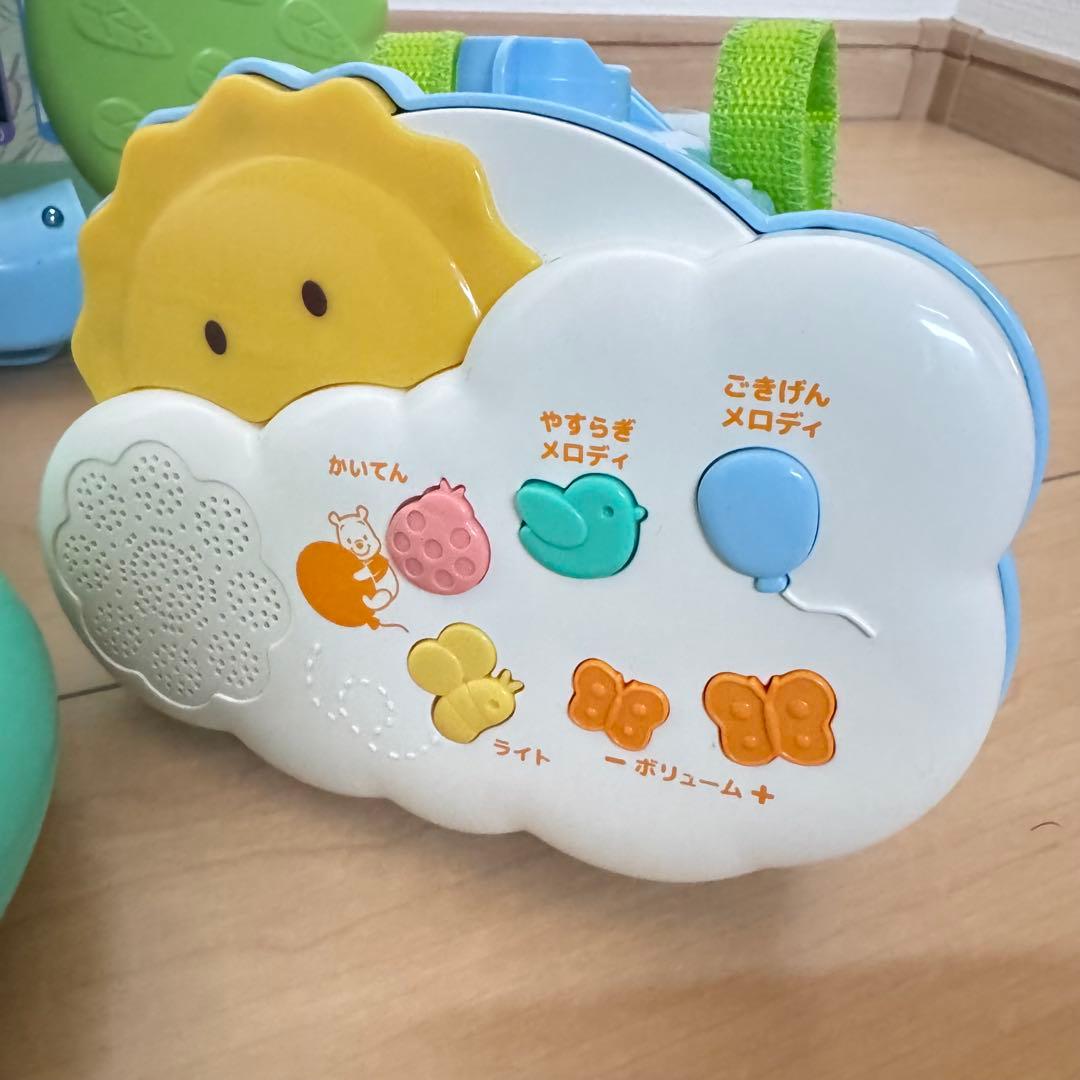 【タカラトミー】 くまのプーさん えらべる回転 6WAYジムにへんしんメリー