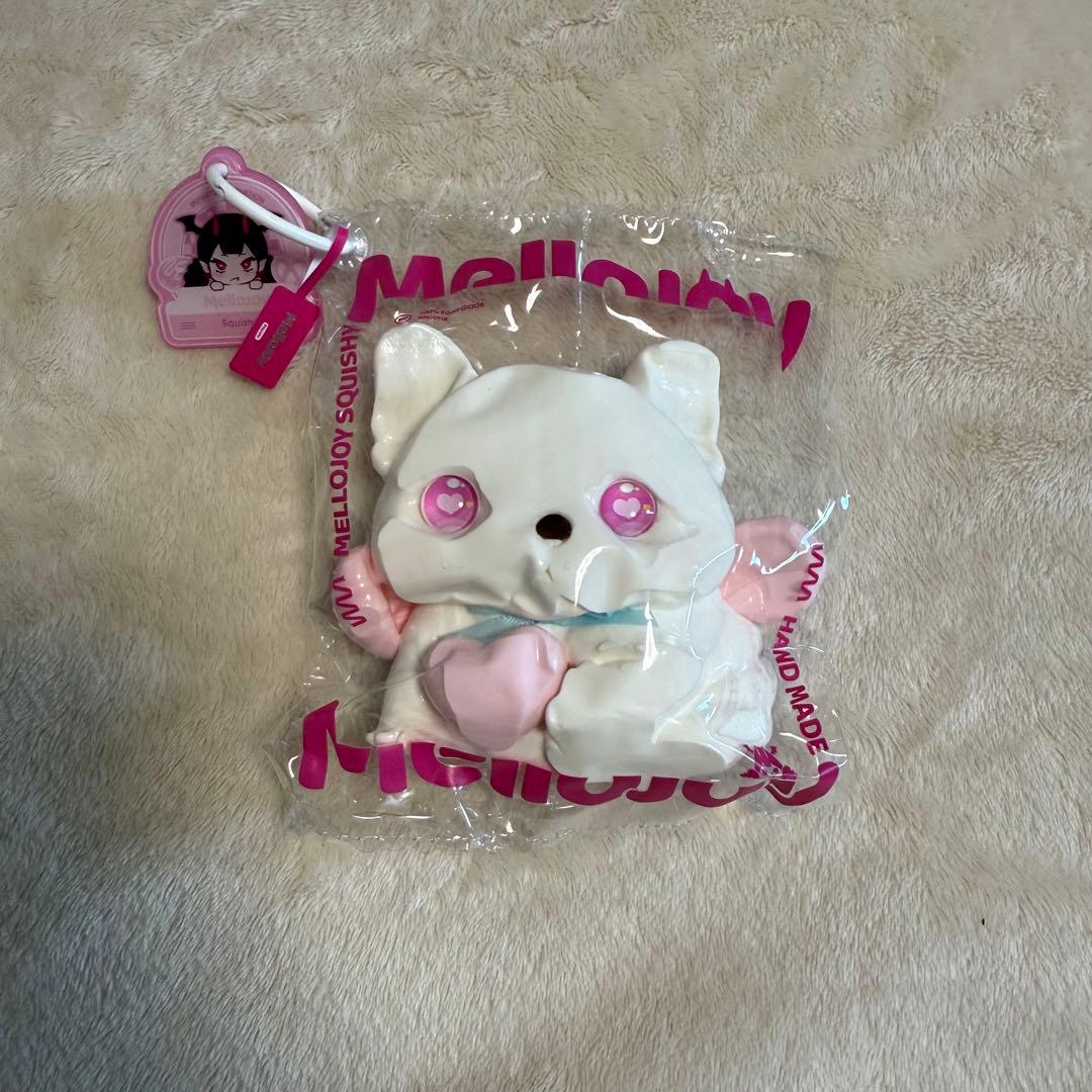 メロジョイ Mellojoy アニマルシリーズ キューピッド犬 スクイーズ