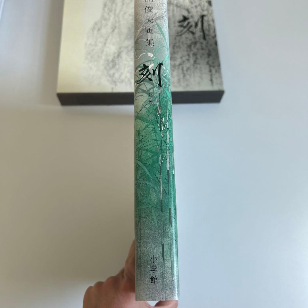 日本画家 田渕俊夫、画集、刻 、美術資料、小学館、東京藝術大学