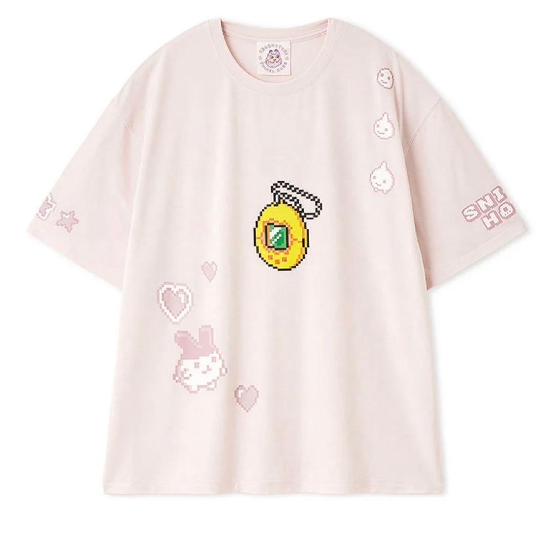 即日発送★SNIDEL たまごっち Tシャツ みみっち ピンク