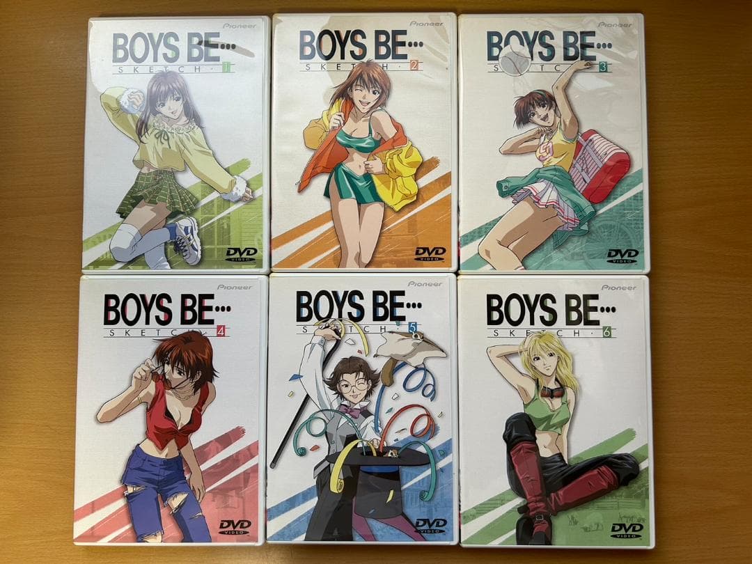 【DVD】【収納BOX付】BOYS BE・・・SKETCH　全6巻セット