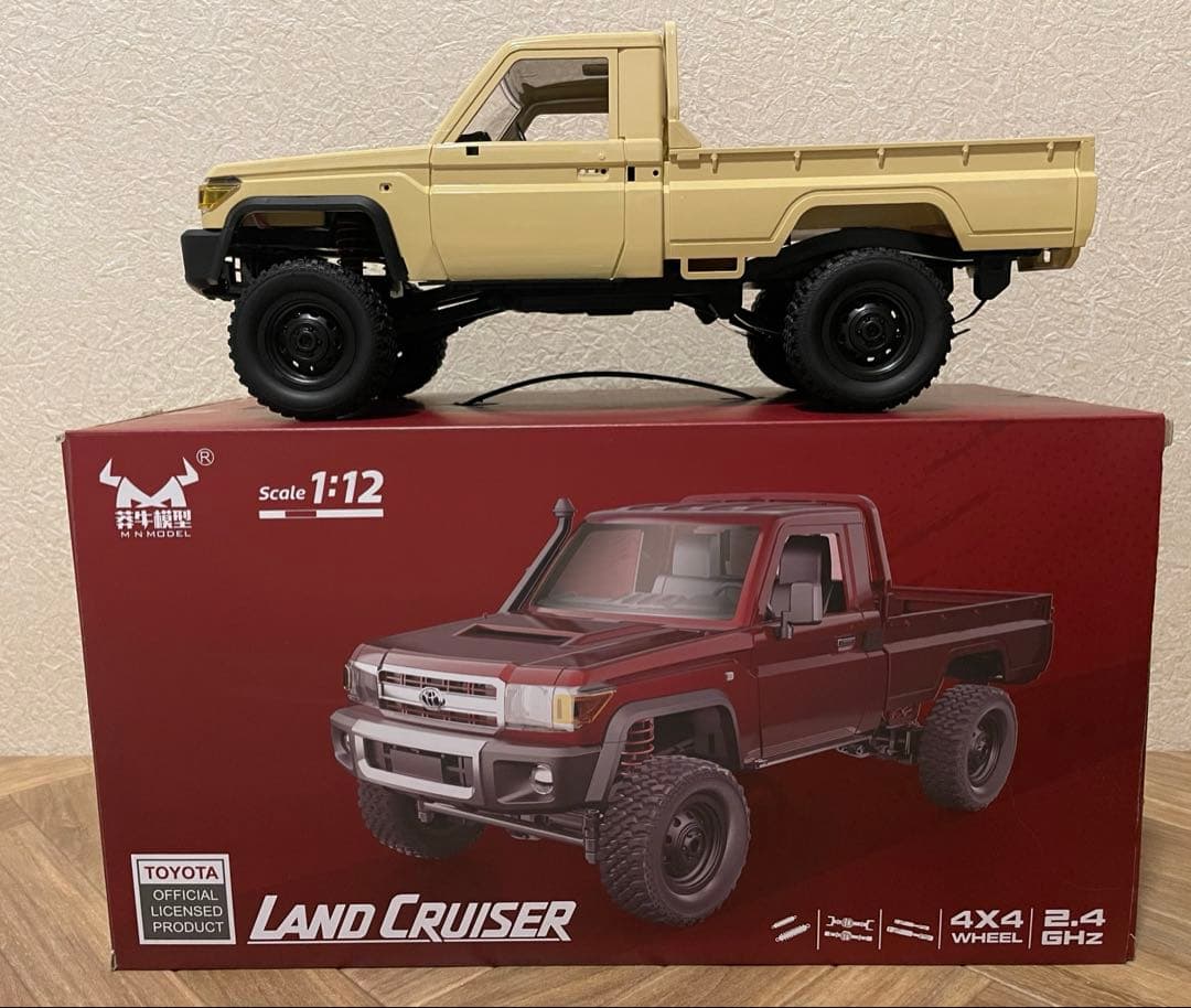 未使用1:12 MN82 TOYOTAランドクルーザー79 4x4