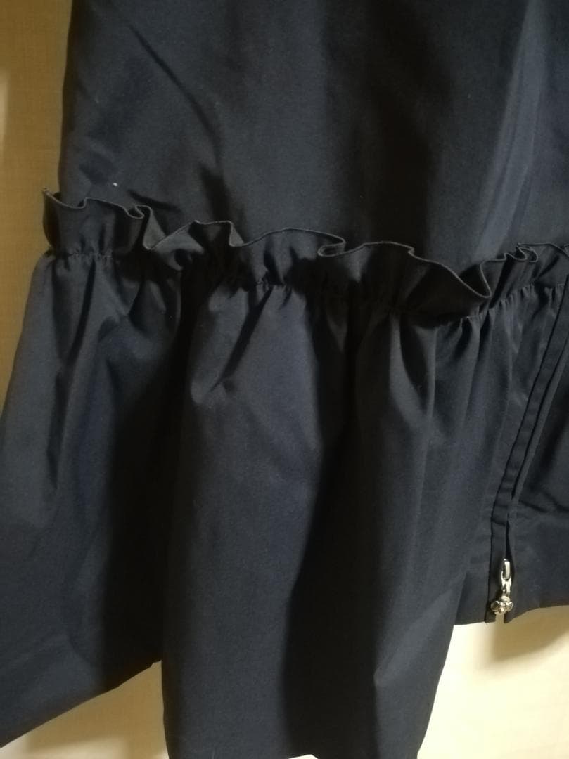 M'S GRACY 22AW カメリア ライナー付きコート フリル ネイビー36