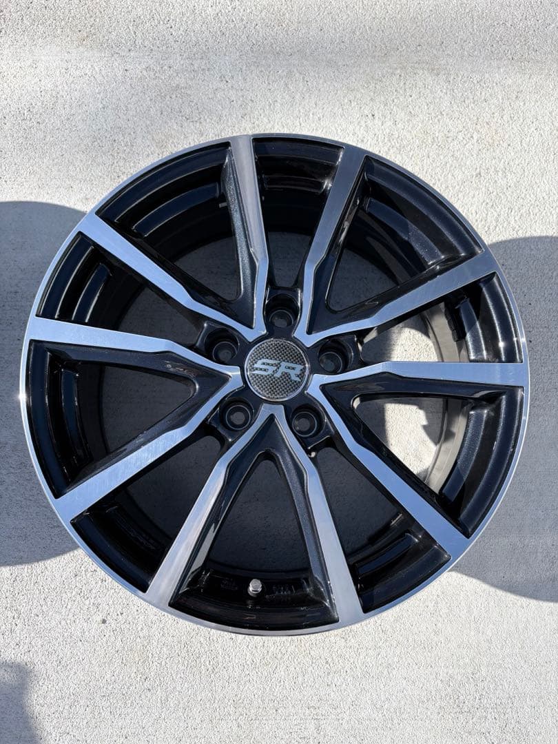 SR 17インチホイール×4本 オフセット＋38