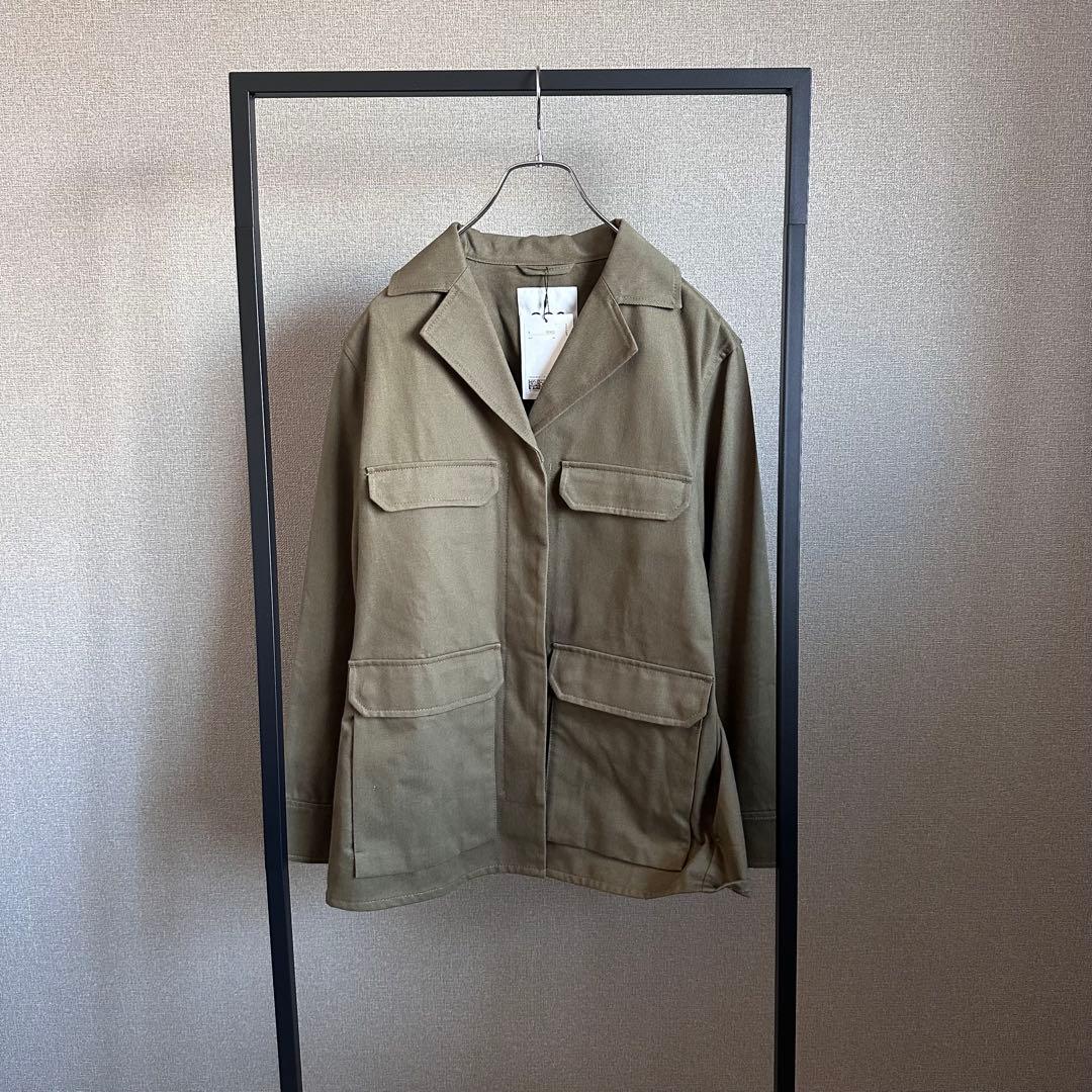 〈 COS 〉 TWILL UTILITY JACKET