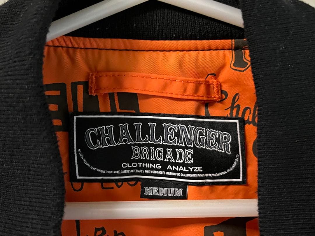 美品 CHALLENGER MA-1 ジャケット チャレンジャー ネイバーフッド