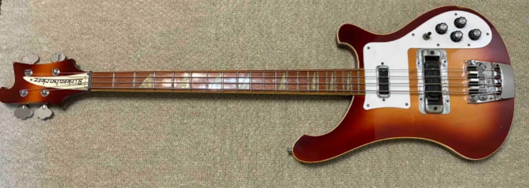 リッケンバッカー　4003 ベース　Fire Glo