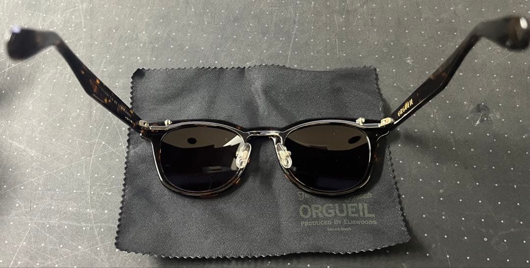 オルゲイユ ORGUEIL フリップアップ　デミサングラス OR-7358D